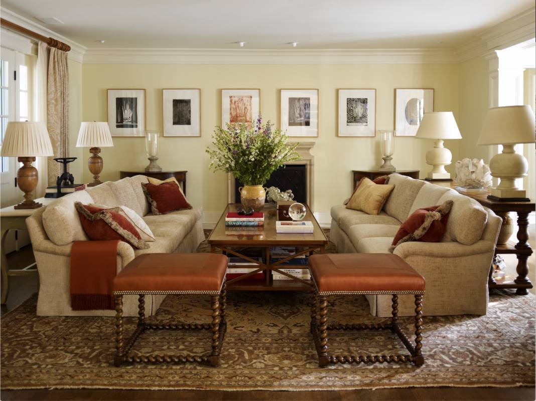 Living Rooms - Interior Design Photo Gallery - Timothy Corrigan